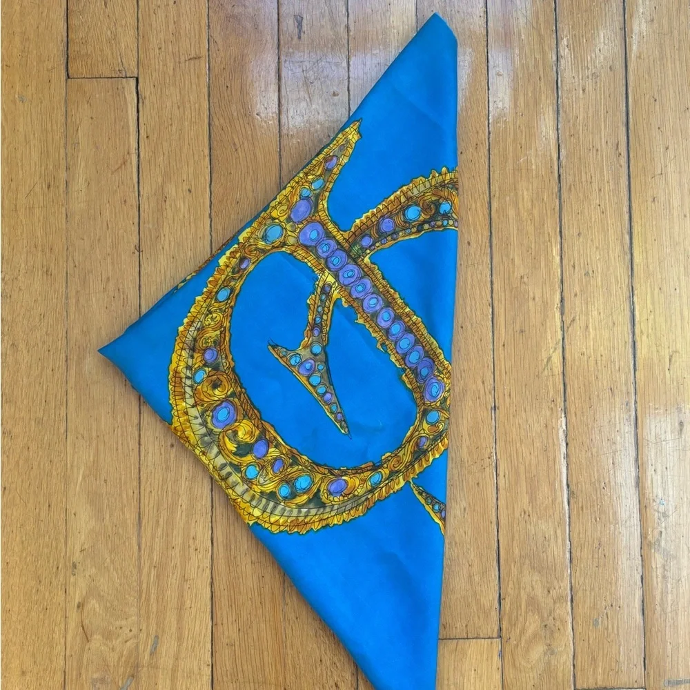 Christian Dior vintage silk scarf